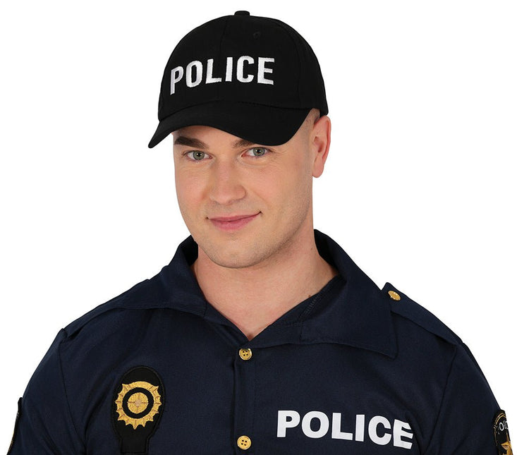 Politie Pet Zwart van Fiestas Guirca koop je bij Partywinkel