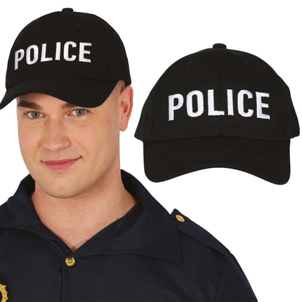 Politie Pet Zwart van Fiestas Guirca koop je bij Partywinkel