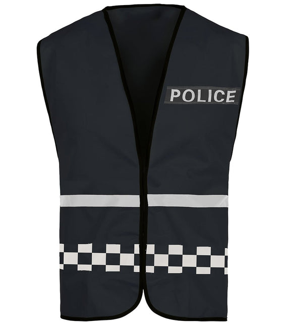 Politie Vest Zwart van Fiestas Guirca koop je bij Partywinkel
