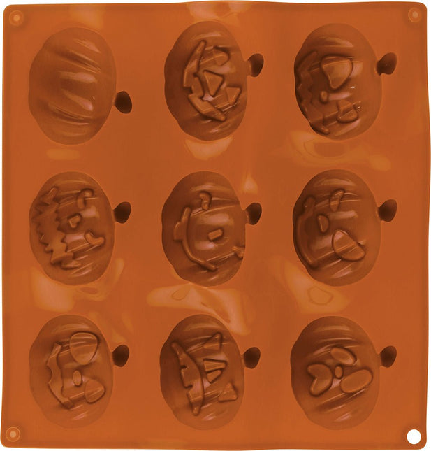 Pompoen Koekvormpjes 25cm van Fiestas Guirca koop je bij Partywinkel