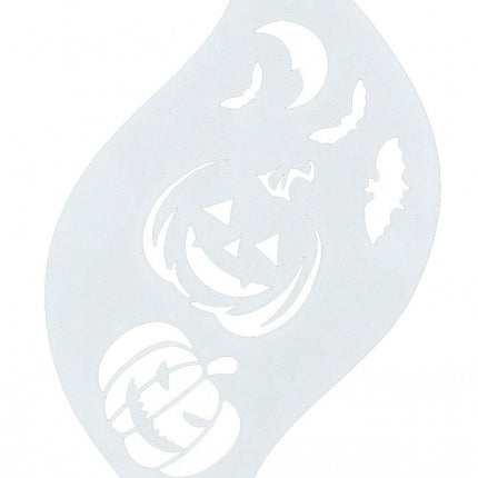 Pompoen Make Up Sjabloon van Superstar koop je bij Partywinkel