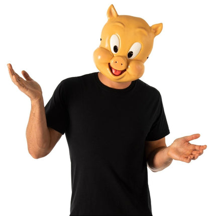 Porky Pig Masker van Rubies koop je bij Partywinkel