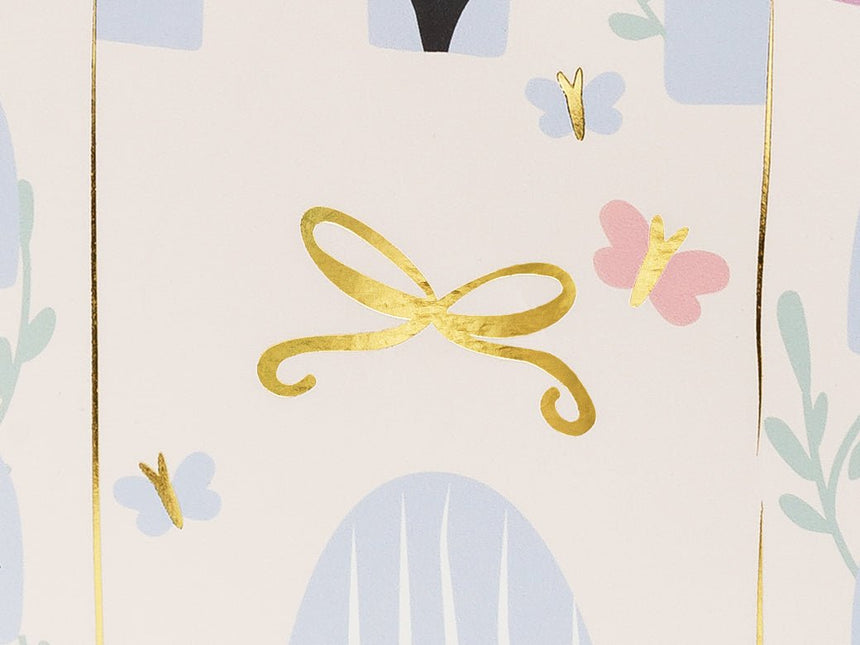 Prinsessen Uitdeeltasje 20cm van Partydeco koop je bij Partywinkel