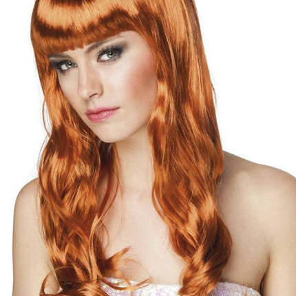 Pruik Lang Haar Koper van Boland koop je bij Partywinkel