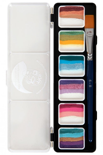 PXP By Ilse Kusters Fairy Tale Palette One Stroke Palet 6 X 6gr van PXP Professional Colours koop je bij Partywinkel