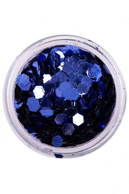 PXP Chunky Glitter Sapphire Blue 2,5gr van PXP Professional Colours koop je bij Partywinkel