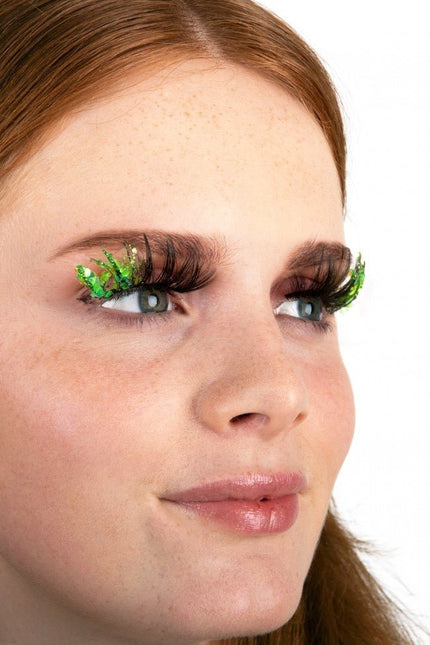 PXP Nep Wimpers Glitter UV Emerald Barranquilla van PXP Professional Colours koop je bij Partywinkel