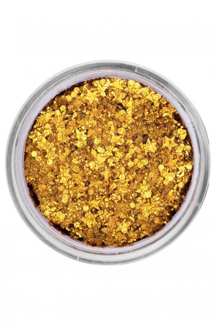 PXP Pressed Chunky Glitter Creme Gold Bar 10ml van PXP Professional Colours koop je bij Partywinkel