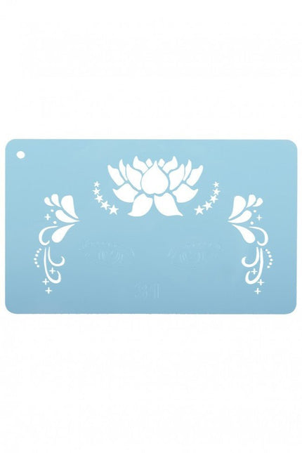 PXP Schmink Sjabloon Waterlelie van PXP Professional Colours koop je bij Partywinkel