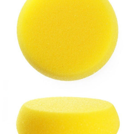 PXP Schminkspons Per 2 Stuks Geel Afgerond Dia, 7,5 Cm van PXP Professional Colours koop je bij Partywinkel