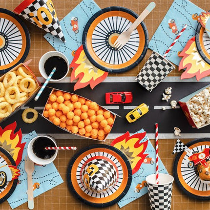 Race Servetten 16,5cm 12st van Partydeco koop je bij Partywinkel