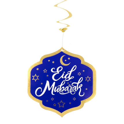 Ramadan Hangdecoratie Eid Mubarak 85cm van Boland koop je bij Partywinkel
