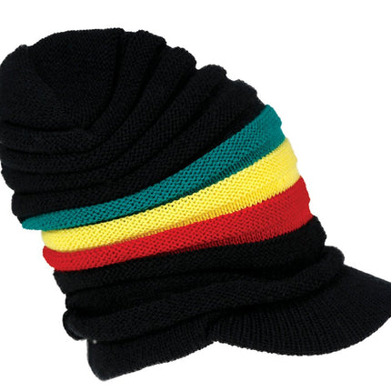 Rasta Muts Met Vizier van Fiestas Guirca koop je bij Partywinkel