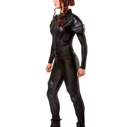 Rebel Katniss Deluxe Kostuum Dames van Rubies koop je bij Partywinkel