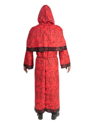Djævelkostume til mænd, rødt, one size