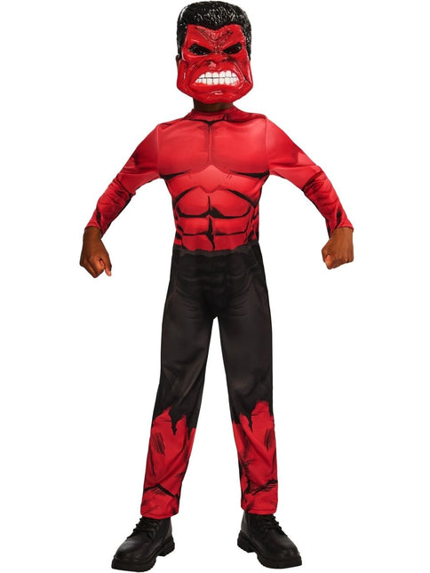 Red Hulk Kostuum Jongen van Rubies koop je bij Partywinkel