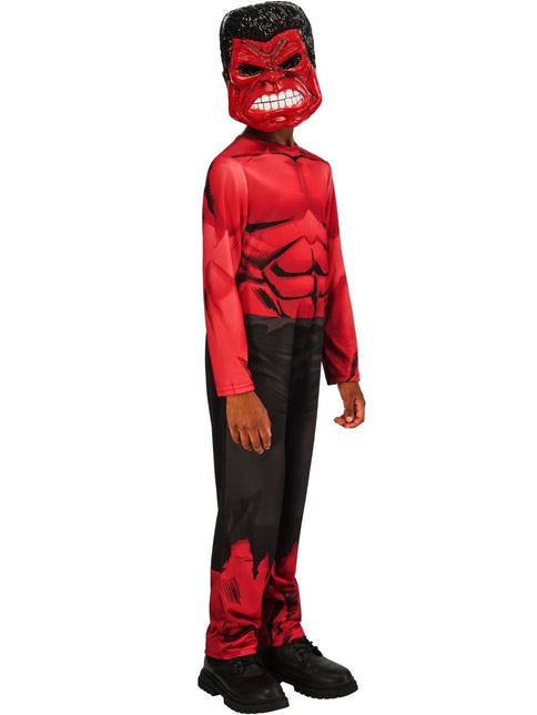 Red Hulk Kostuum Jongen van Rubies koop je bij Partywinkel