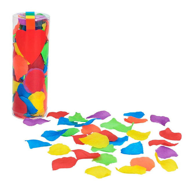 Regenboog Rozenblaadjes 288st van Boland koop je bij Partywinkel