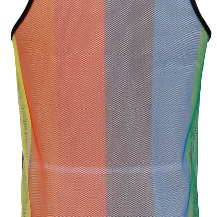 Regenboog Tanktop Mesh van Fiestas Guirca koop je bij Partywinkel