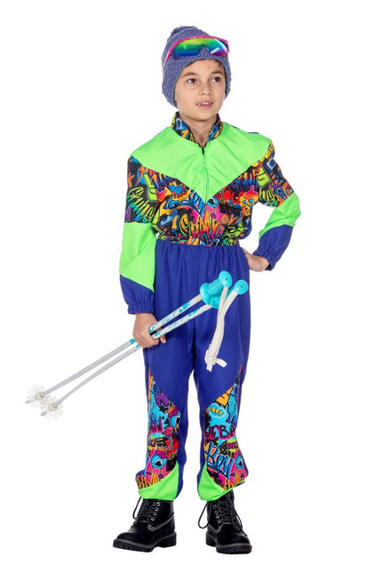 Neon 80S Skipak Jongen van Wilbers & Wilbers koop je bij Partywinkel