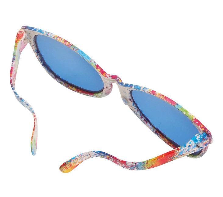 Reuzenbril Meerkleurig van Fiestas Guirca koop je bij Partywinkel