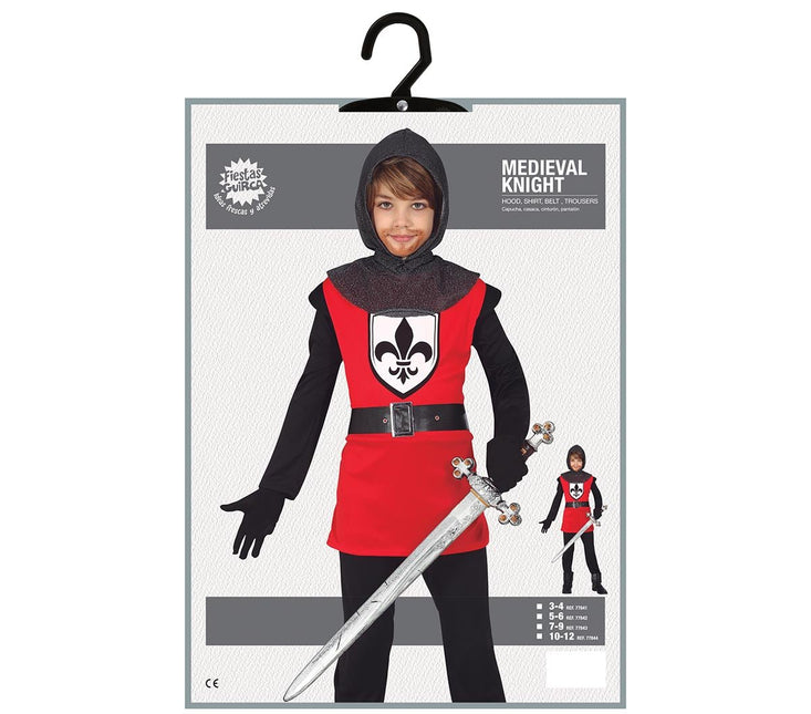 Ridder Kostuum Jongen Rood van Fiestas Guirca koop je bij Partywinkel