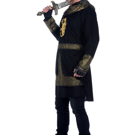 Ridder Shirt Zwart Goud Heren van Wilbers & Wilbers koop je bij Partywinkel