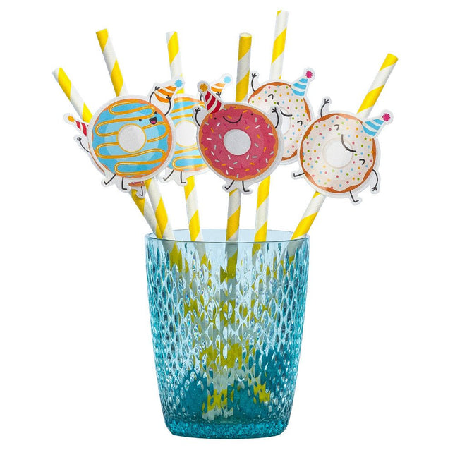 Rietjes Donut Papier 20cm van Boland koop je bij Partywinkel