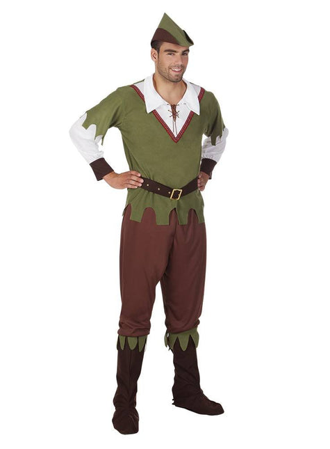 Robin Hood Kostuum Groen van Boland koop je bij Partywinkel