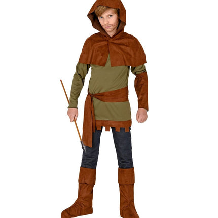 Robin Hood Kostuum Kind 5 delig van Widmann koop je bij Partywinkel