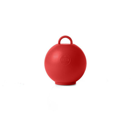 Rode Ballon Gewicht Kettlebell 75g van WeFiesta koop je bij Partywinkel