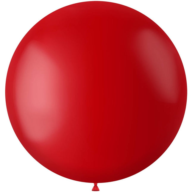 Rode Ballon Ruby Red 78cm van Folat koop je bij Partywinkel