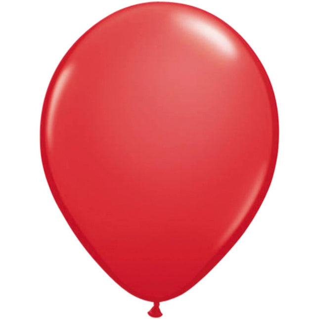 Rode Ballonnen 30cm - 10 stuks van Folat koop je bij Partywinkel