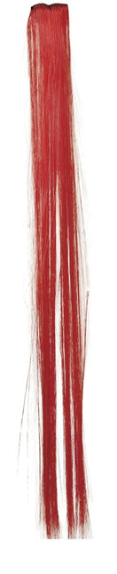 Rode Hair Extension 50cm 3st van Fiestas Guirca koop je bij Partywinkel
