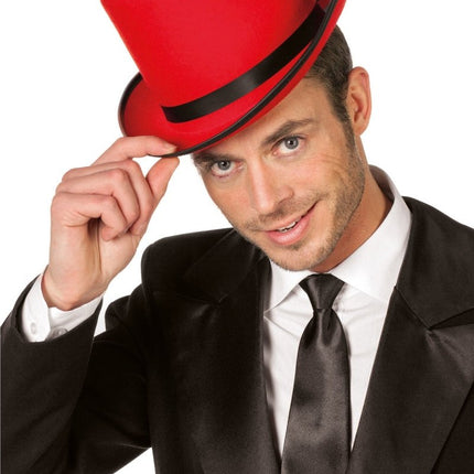 Rode Hoed Hoog van Wilbers & Wilbers koop je bij Partywinkel