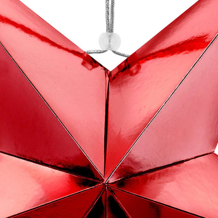 Rode Lampion Ster 70cm van Partydeco koop je bij Partywinkel