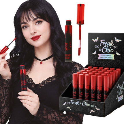 Rode Lippenstift Mat van Fiestas Guirca koop je bij Partywinkel