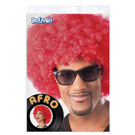 Rode Pruik Groove van Boland koop je bij Partywinkel