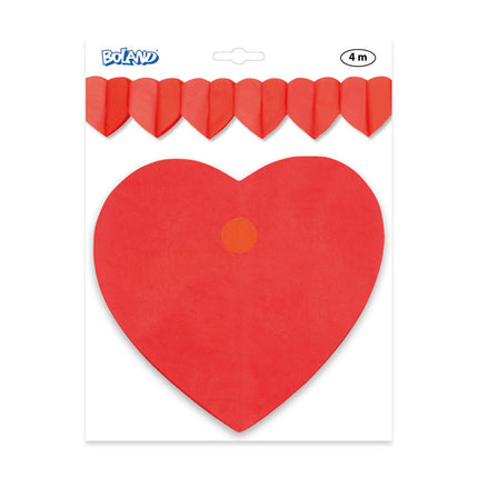 Rode Slinger Hart 4m van Boland koop je bij Partywinkel
