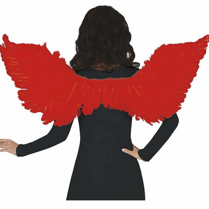 Rode Vleugels 106cm van Fiestas Guirca koop je bij Partywinkel