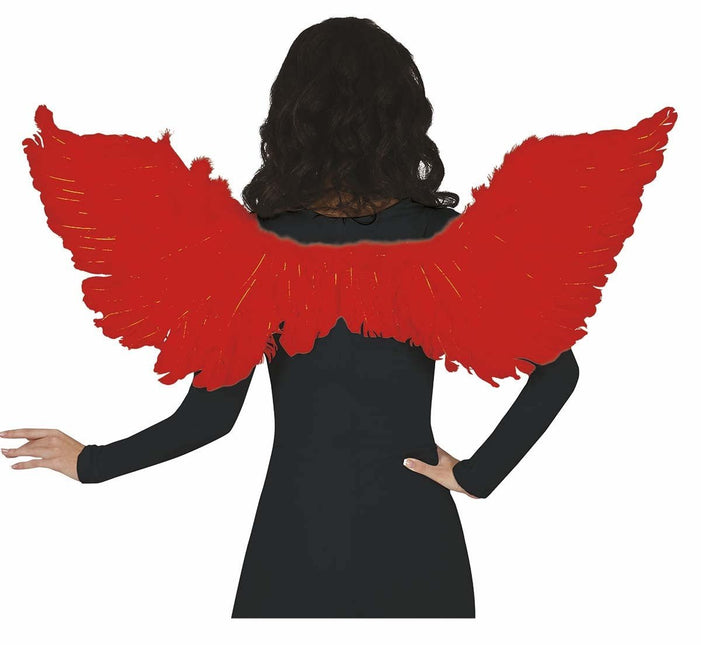 Rode Vleugels 106cm van Fiestas Guirca koop je bij Partywinkel