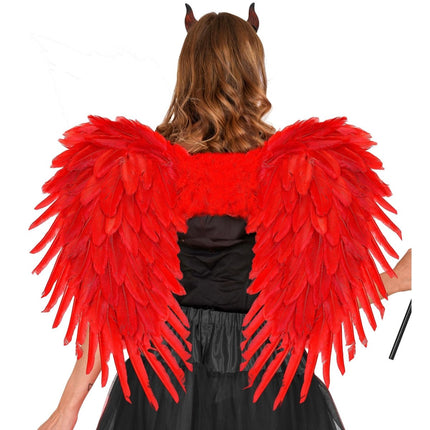 Rode Vleugels 80cm van Widmann koop je bij Partywinkel