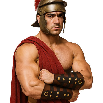 Romein Armband Bruin 2st van Fiestas Guirca koop je bij Partywinkel