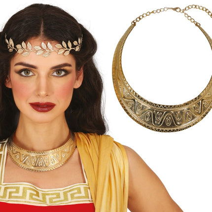 Romein Ketting Goud van Fiestas Guirca koop je bij Partywinkel