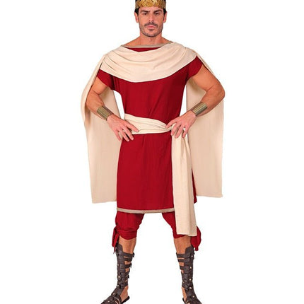 Romeins Kostuum Heren Rood Traditioneel van Widmann koop je bij Partywinkel