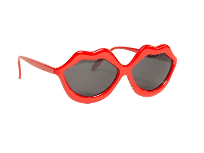 Rood Bril Lippen van Partychimp koop je bij Partywinkel