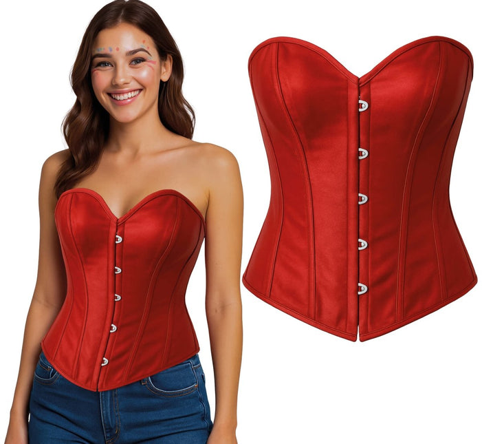 Rood Corset Dames van Fiestas Guirca koop je bij Partywinkel