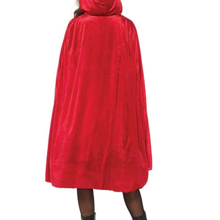 Roodkapje Jurk Rood Dames Leg Avenue van Leg Avenue koop je bij Partywinkel