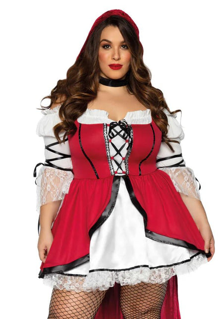 Roodkapje Kostuum Dames Plus Size Leg Avenue van Leg Avenue koop je bij Partywinkel