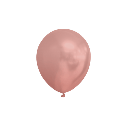 Rose Gouden Ballonnen Metallic 13cm 100st van WeFiesta koop je bij Partywinkel
